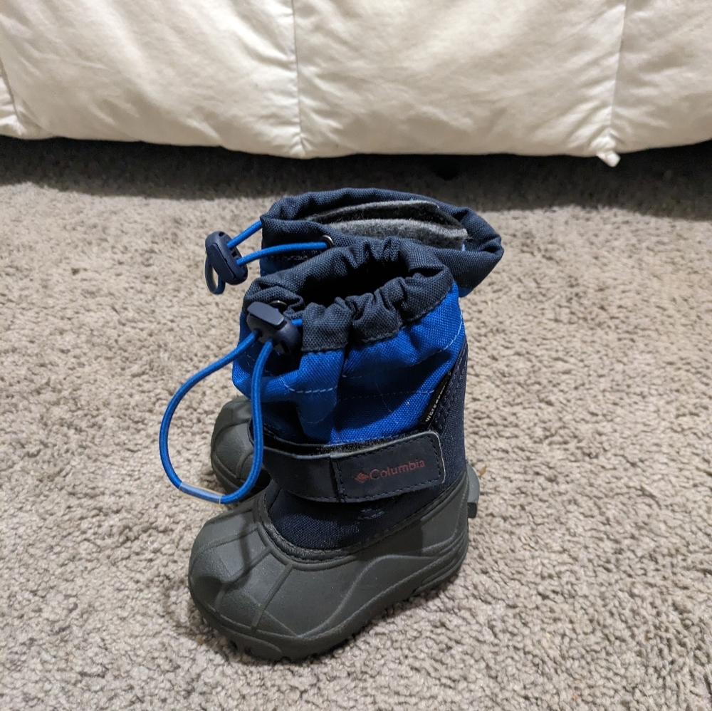 Columbia Boots Black/Blue